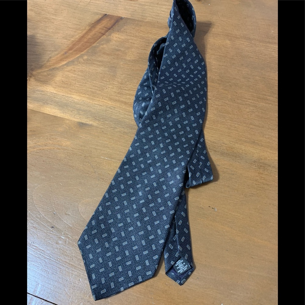 Men’s Dark Navy silk tie